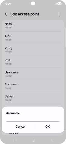 Key in wap and press OK.