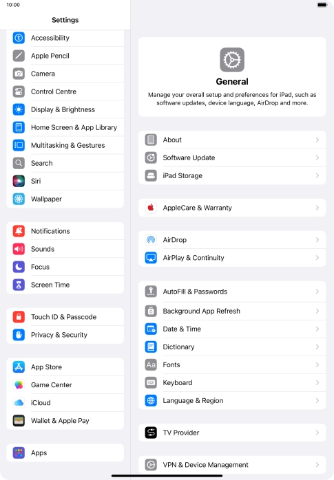 Press Touch ID & Passcode.
