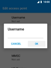 Key in wap and select OK.
