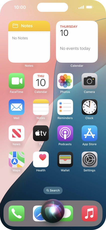 Say, in your own words, what you would like your phone to do, e.g.: CAMERA, CALL [contact], SEARCH THE WEB FOR [information].