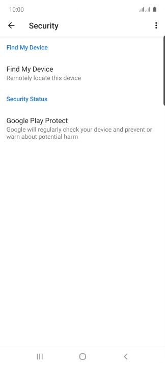 Press Find My Device.
