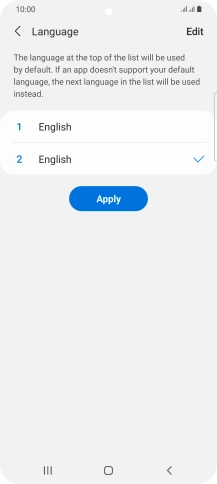 Press Apply.