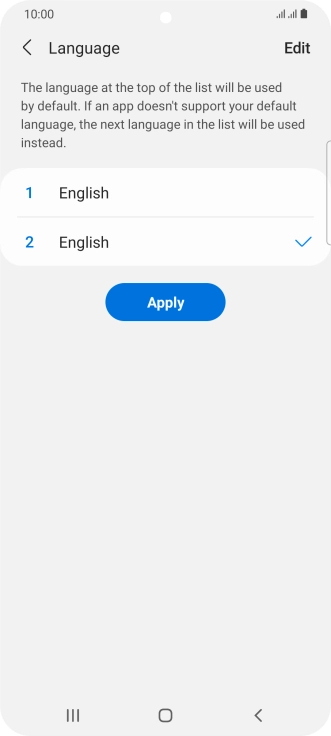 Press Apply.