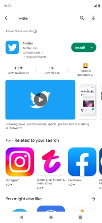Press Twitter.