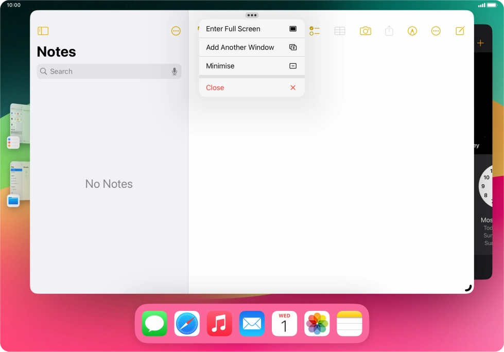 Press Add Another Window.