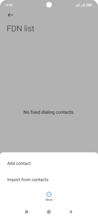 Press Add contact.