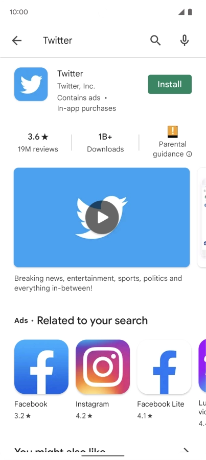 Press Twitter.