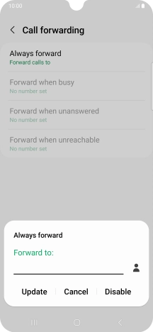 Press Disable.