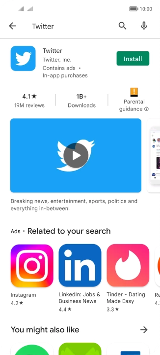 Press Twitter.