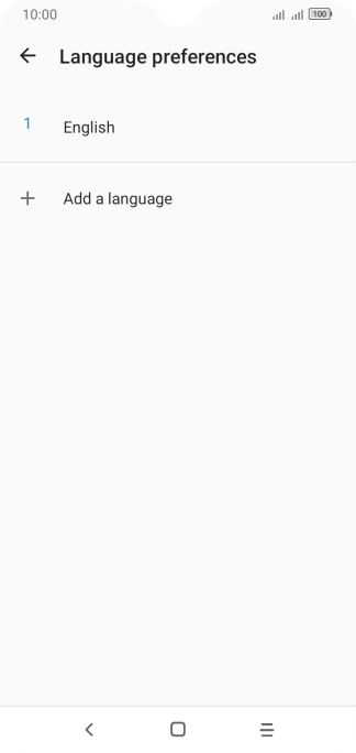 Press Add a language.