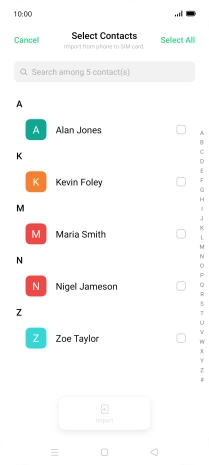 Press Select All.