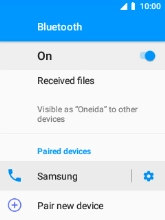 Press Disconnect to return to the home screen.