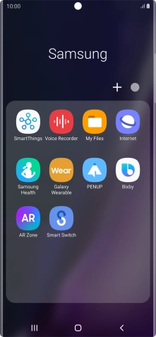 Press Bixby.