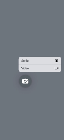 Press and hold the required function to see more actions.
