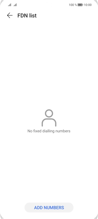 Press ADD NUMBERS.