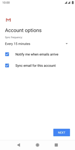 Press the drop down list below 