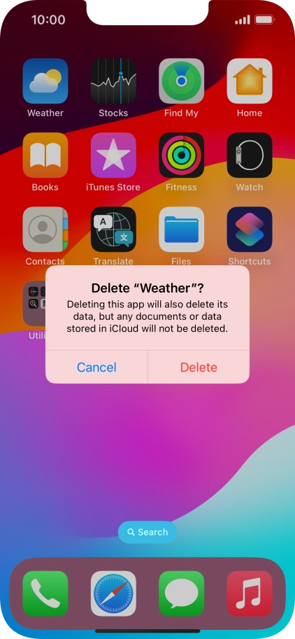 Press Delete.
