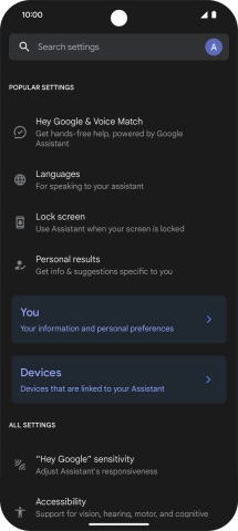 Press Hey Google & Voice Match and follow the instructions on the screen to turn automatic activation of Google Assistant on or off.