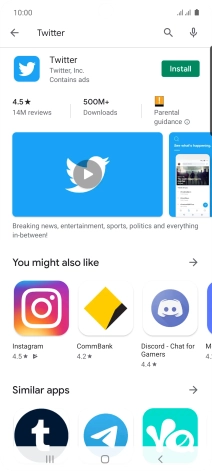 Press Twitter.