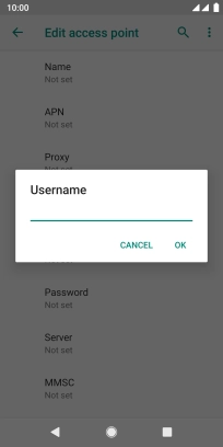 Key in wap and press OK.