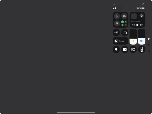 Press the Stage Manager icon to turn on the function.