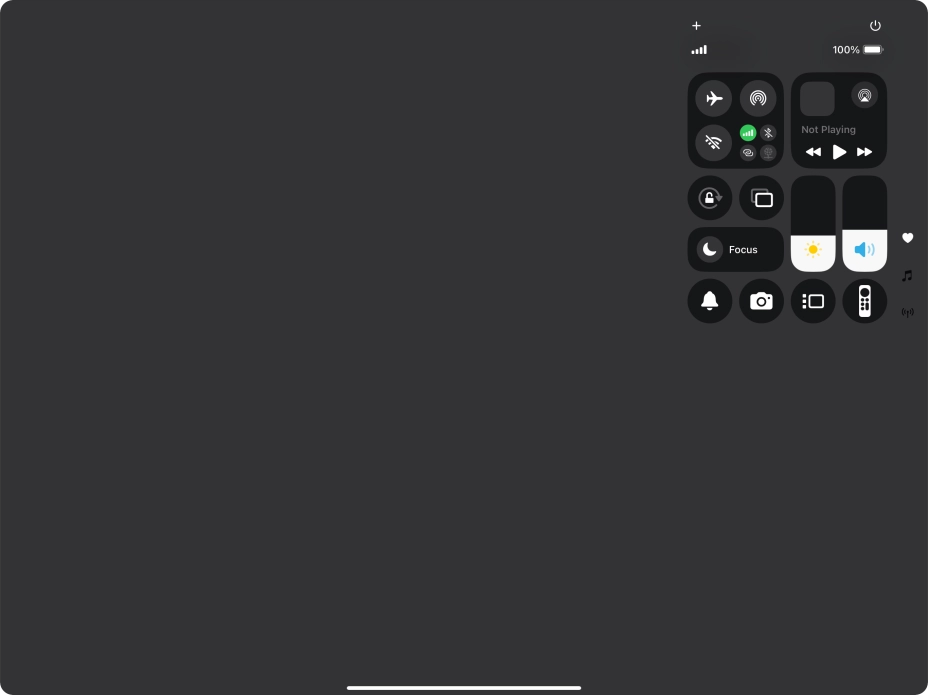 Press the Stage Manager icon to turn on the function.