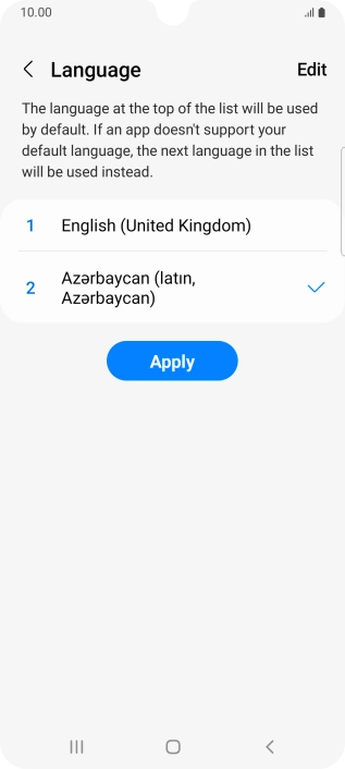 Press Apply.