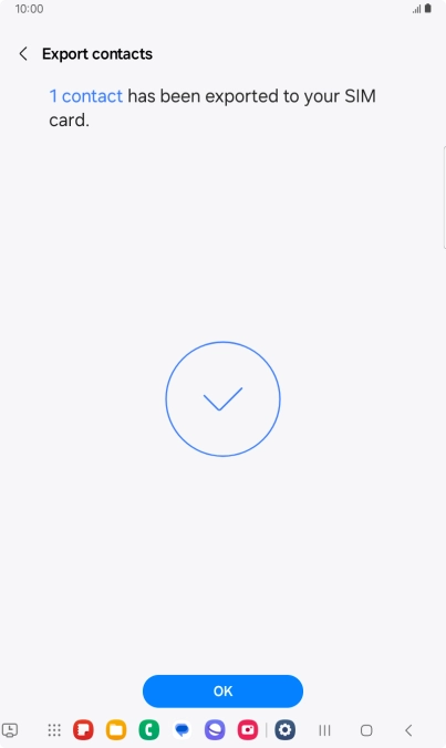Press OK.