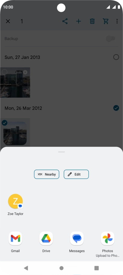 Press Gmail.