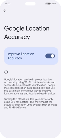 If you press the indicator next to 