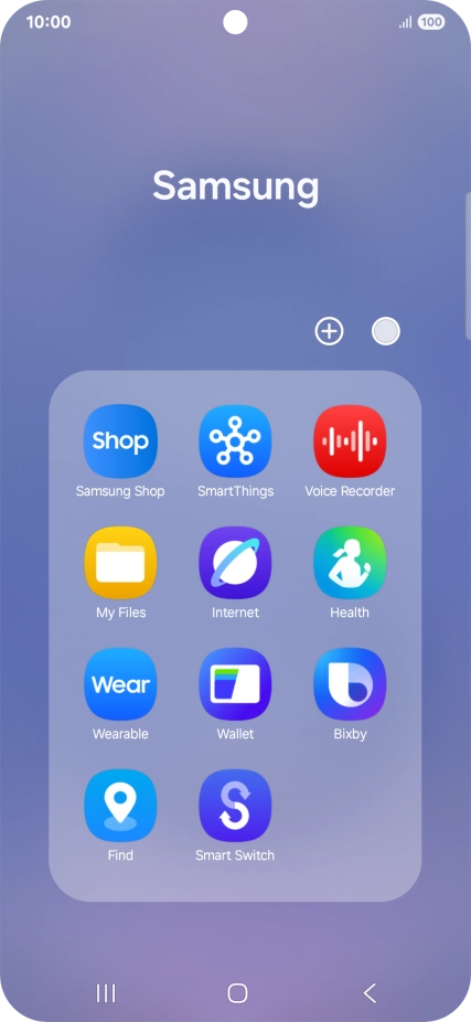 Press Bixby.