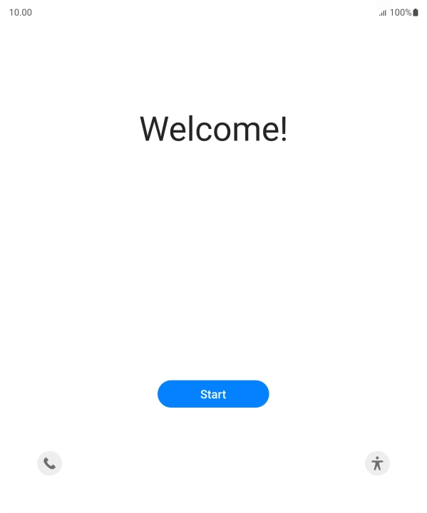 Press Start.