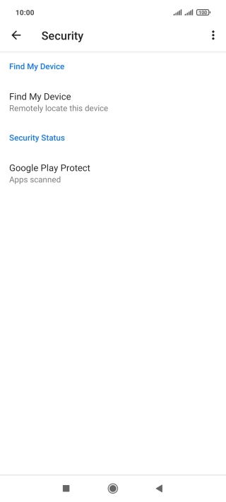Press Find My Device.