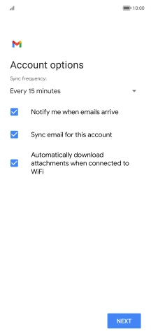 Press the drop down list below 