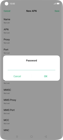 Key in wap and press OK.