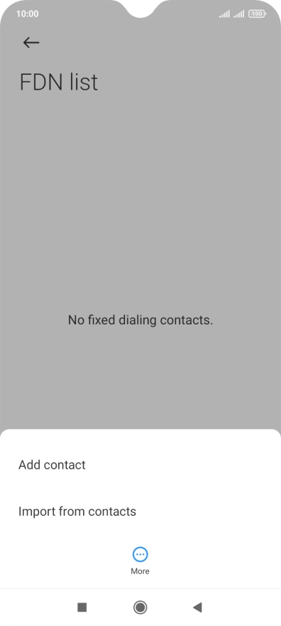 Press Add contact.