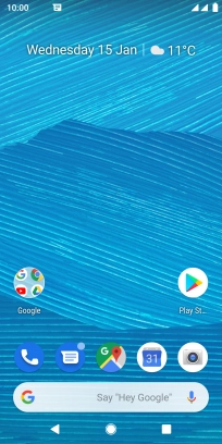 The text/picture message icon shows that you've received a new text or picture message.