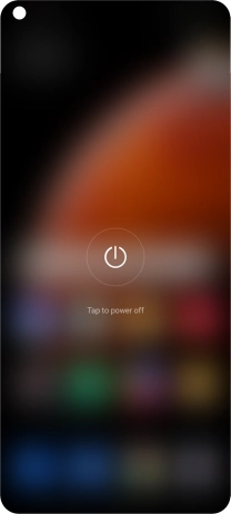 Press Tap to power off.