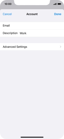 Press Advanced Settings.
