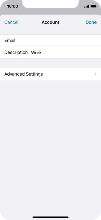 Press Advanced Settings.