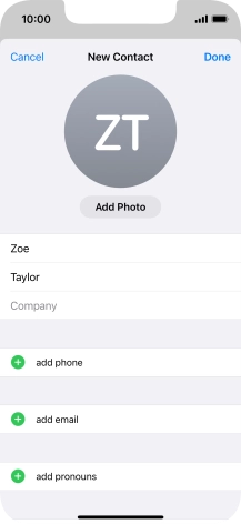 Press add phone.