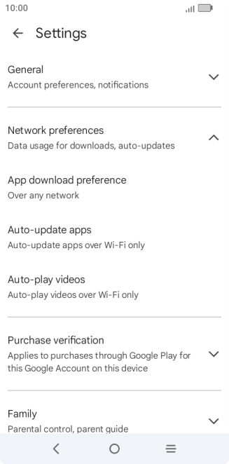 Press Auto-update apps.