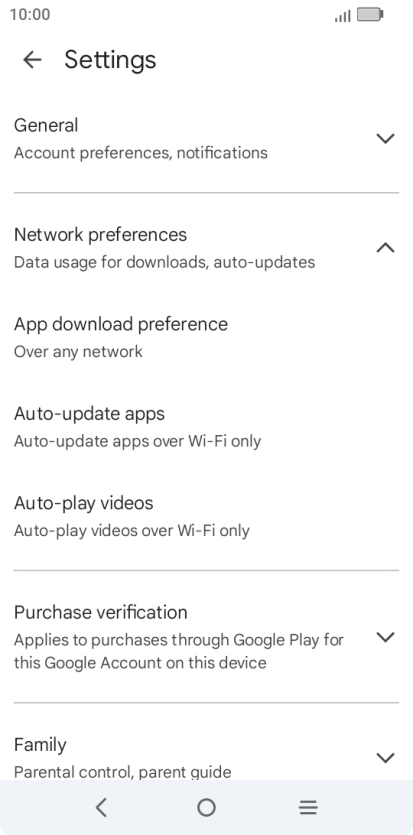 Press Auto-update apps.