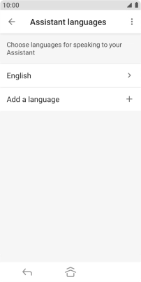 Press Add a language.