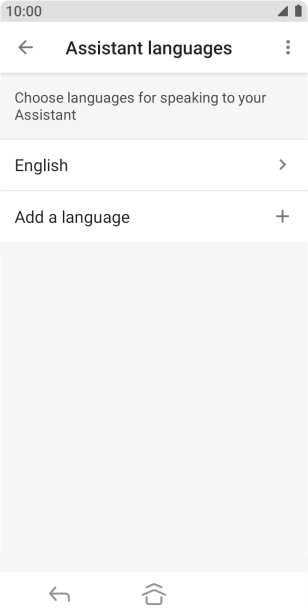 Press Add a language.