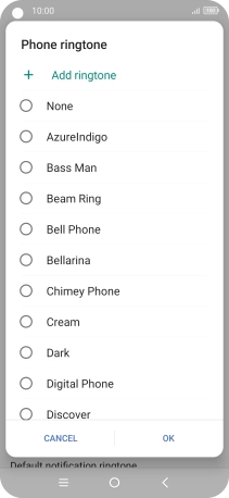 Press Add ringtone.