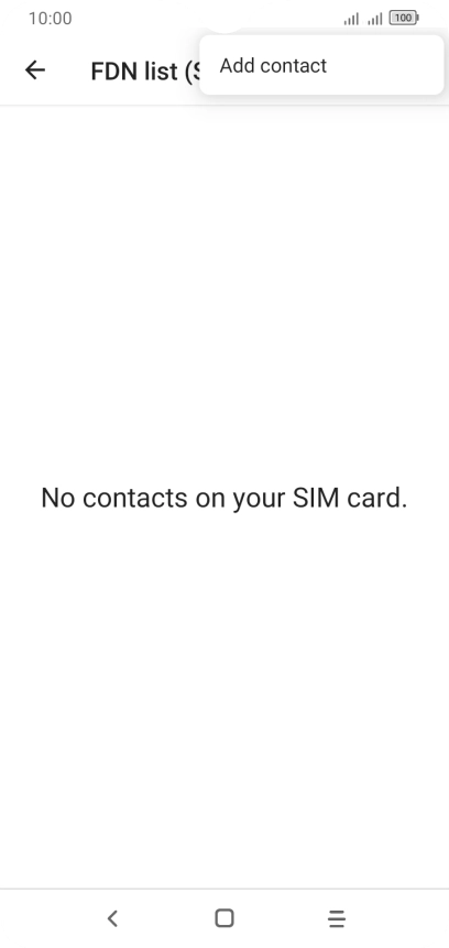 Press Add contact.