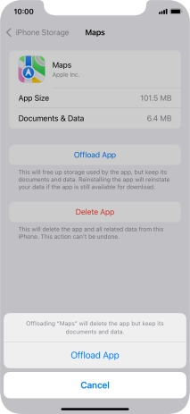 Press Offload App.
