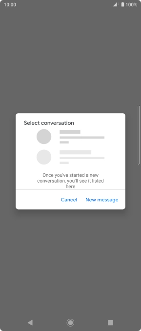 Press New message.