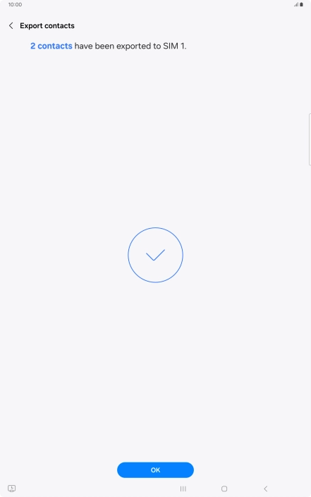Press OK.